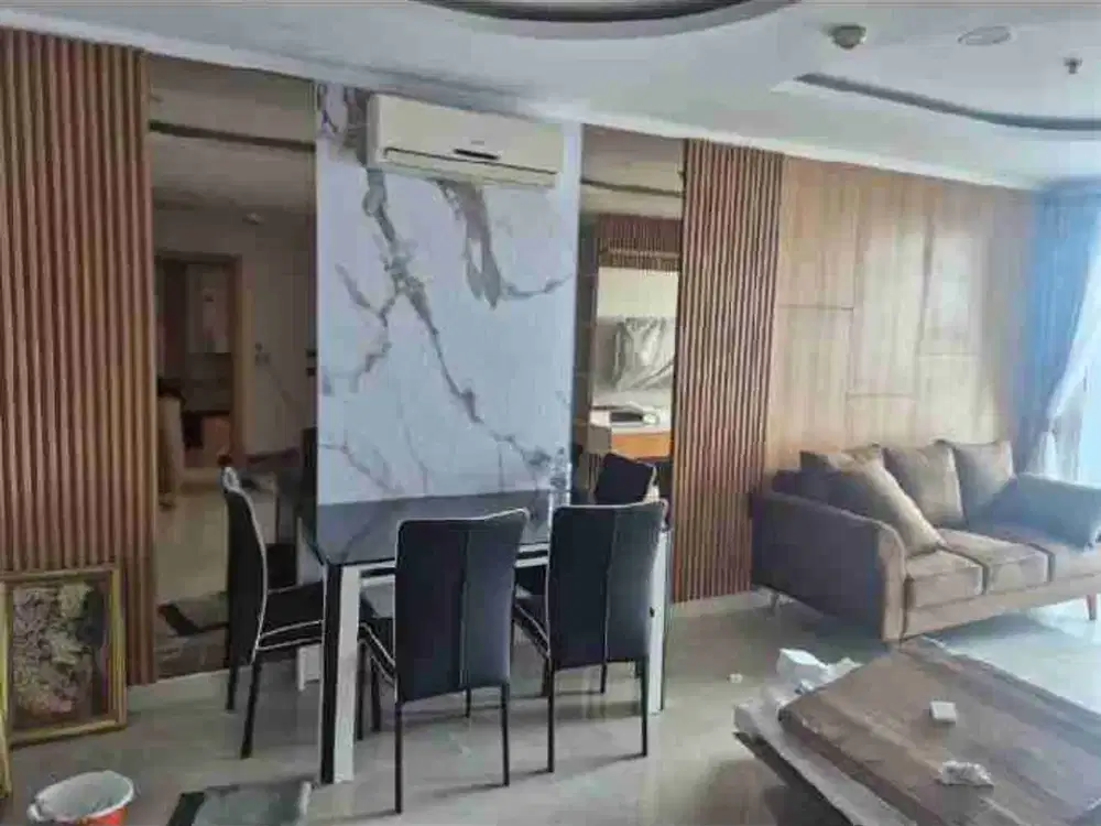 dijual apartemen Frenchwalk Moi Paris garden 2 bedroom furnished kelapa gading
