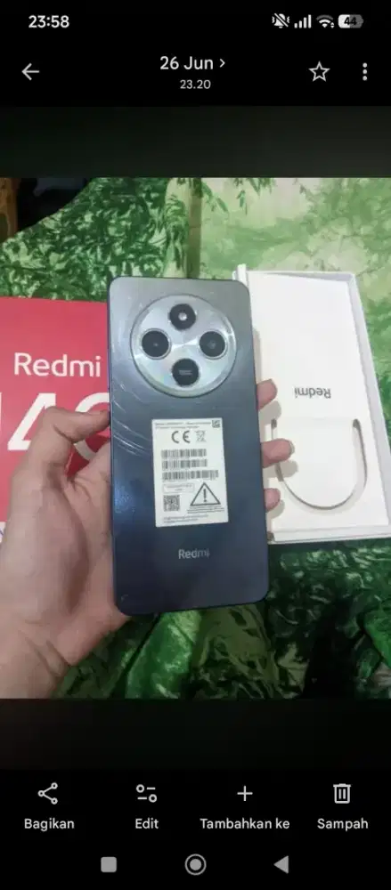 Redmi 14c 8+8 / 256..masih mulus blm sebulan 1.5 nego tipis