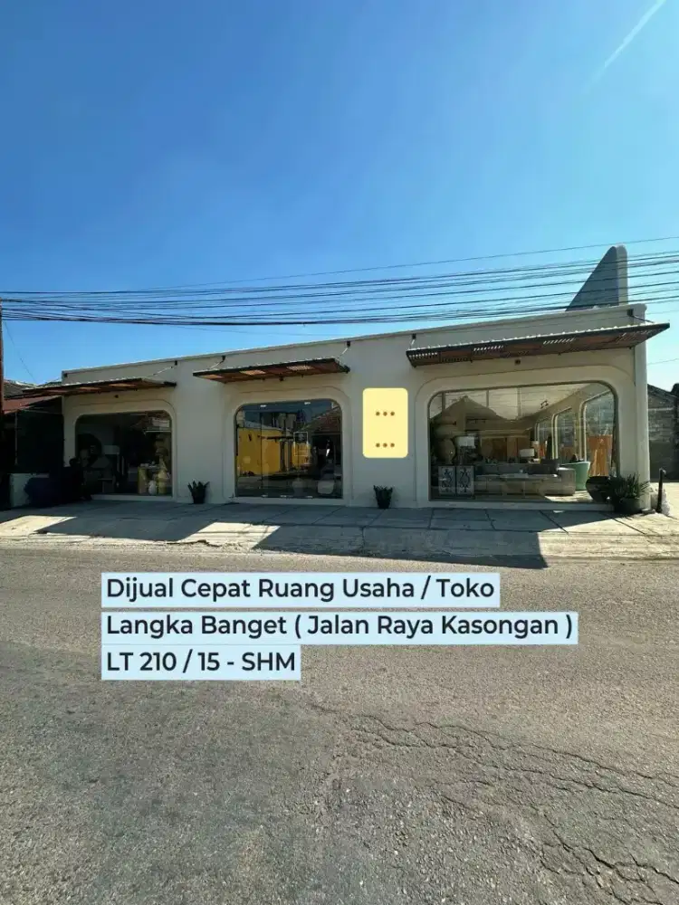 Jual Ruko / Tempat Usaha di Kasongan Bantul