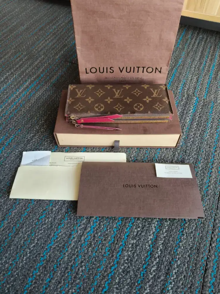Louis Vuitton Adele Wallet  original asli