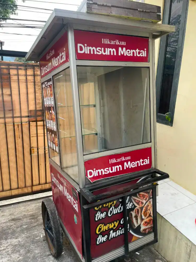 Dijual gerobak murah siapa cepat dia dapat