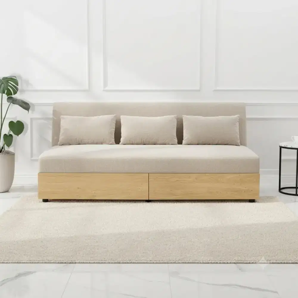 MELOFA SOFA BED + STORAGE