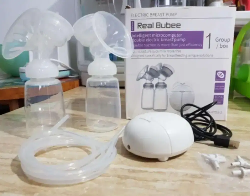 Pompa asi elektrik merk real bubee | Electric breast pump