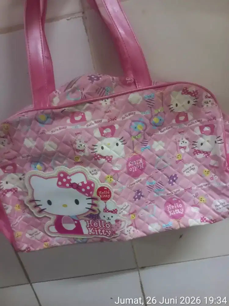 Tas hello kitty pink