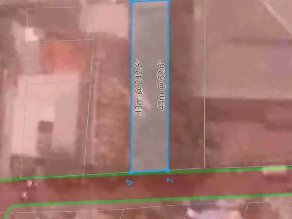 Tanah Strategis 400 m² Kawasan Pergudangan Kargo