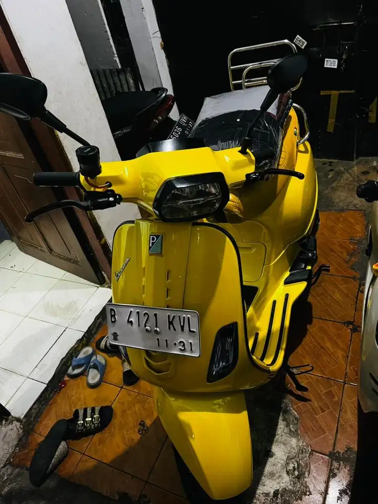 Vespa s i get tahun 2021 kondiri mulus pajak hidup