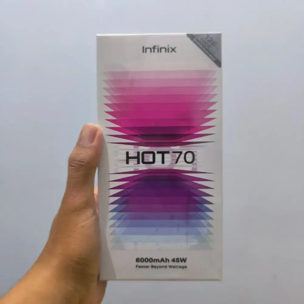 INFINIX HOT 70 RAM 6/128 TERMURAH