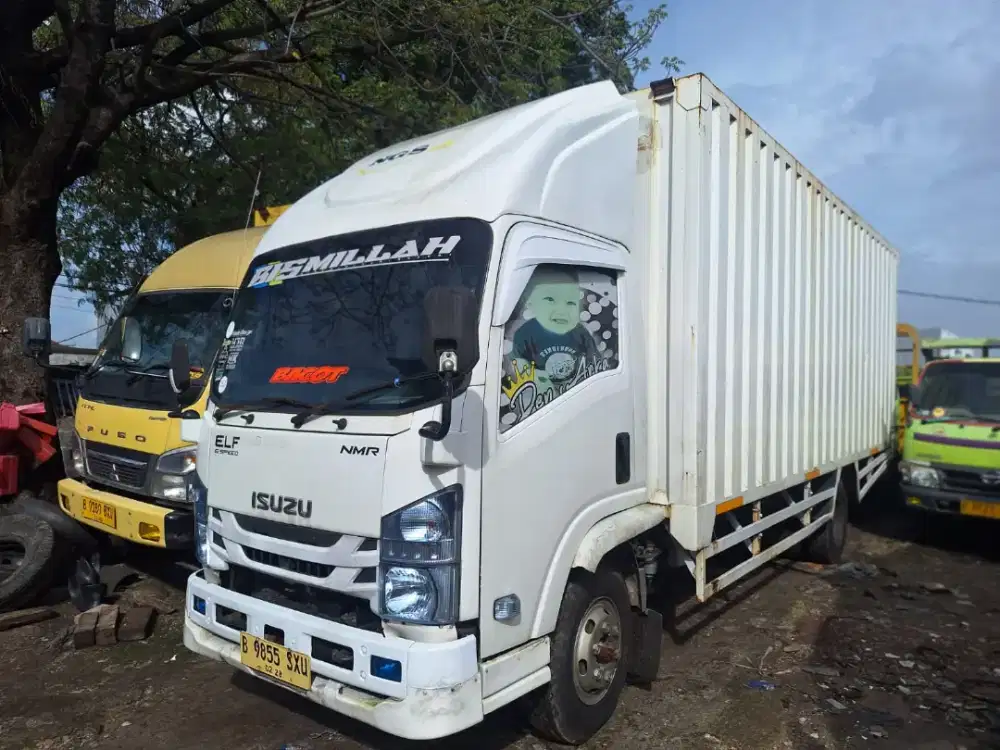 Isuzu Elf GIGa NMR 81Long 150PSLong Box Besi Long 5.8m Bio Solar Colt