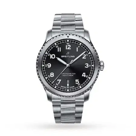 Breitling Navitimer 8 Date, Black Dial with Bracelet 41m