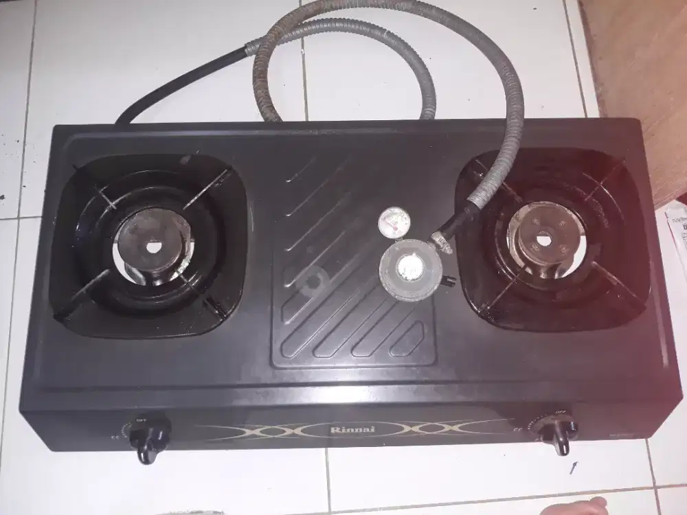 Dijual cepat kompor rinai 2 tungku