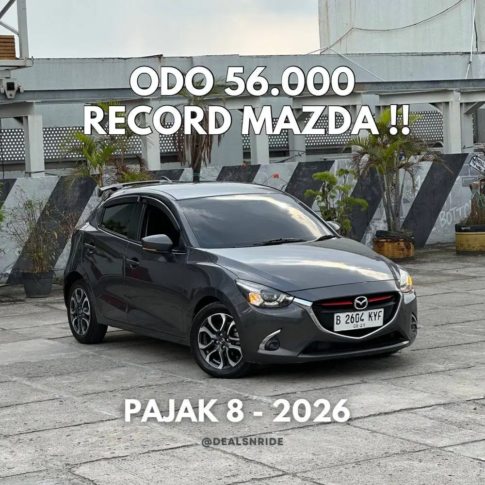 ODO 56.000 ANTIKK !! PAJAK 8/2026 MAZDA 2 R AT 2018 ANAK MUDA BGT !!