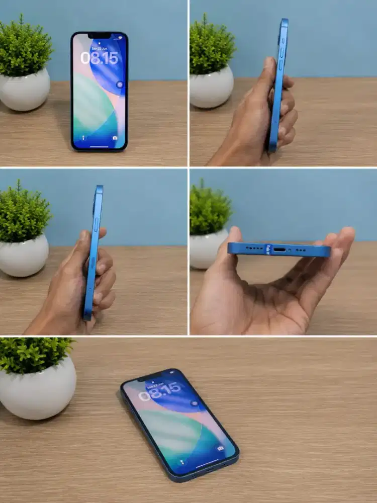iPhone 13 biru new second 256gb all oprator