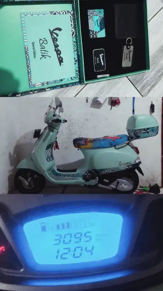 Vespa Matic Batik Limited Edition