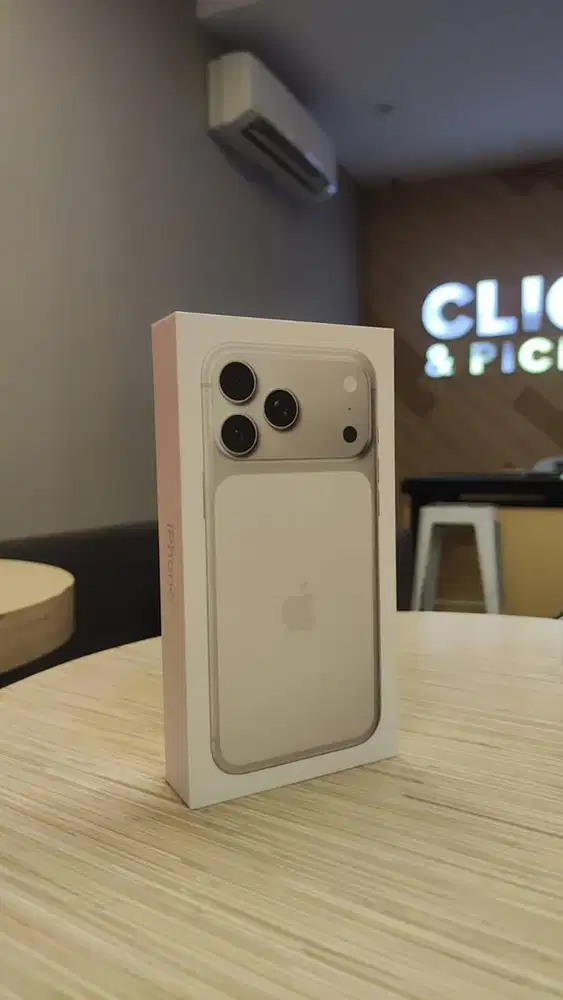 IPHONE 17 PRO MAX SILVER NEW GARANSI IBOX