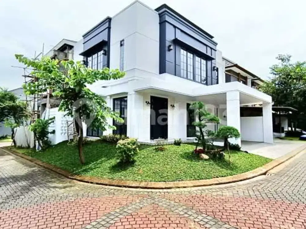 Rumah Klasik dengan Sentuhan Modern di Nusa Loka - BSD City