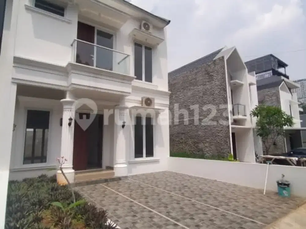 Rumah Baru 2 Lantai Siap Huni Bangunan Luas Dalam Cluster Dekat The Park Pejaten