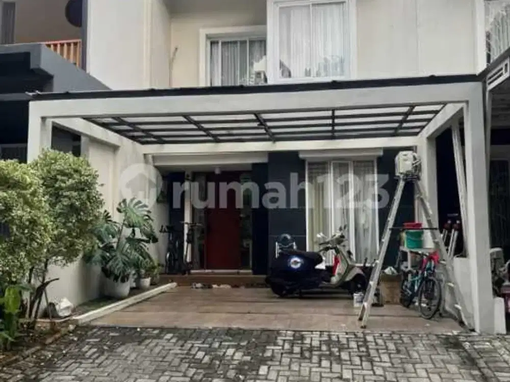 Rumah Cantik 2 Lantai Semifurnished Dalam Cluster Premium di Cibubur