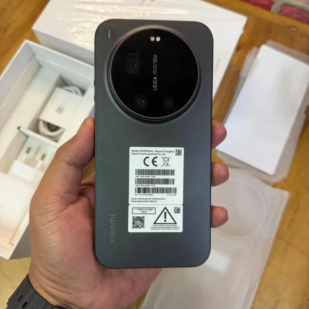 Xiaomi 17 Ultra 5G 16/512GB Black Like new Garansi resmi mei 2028