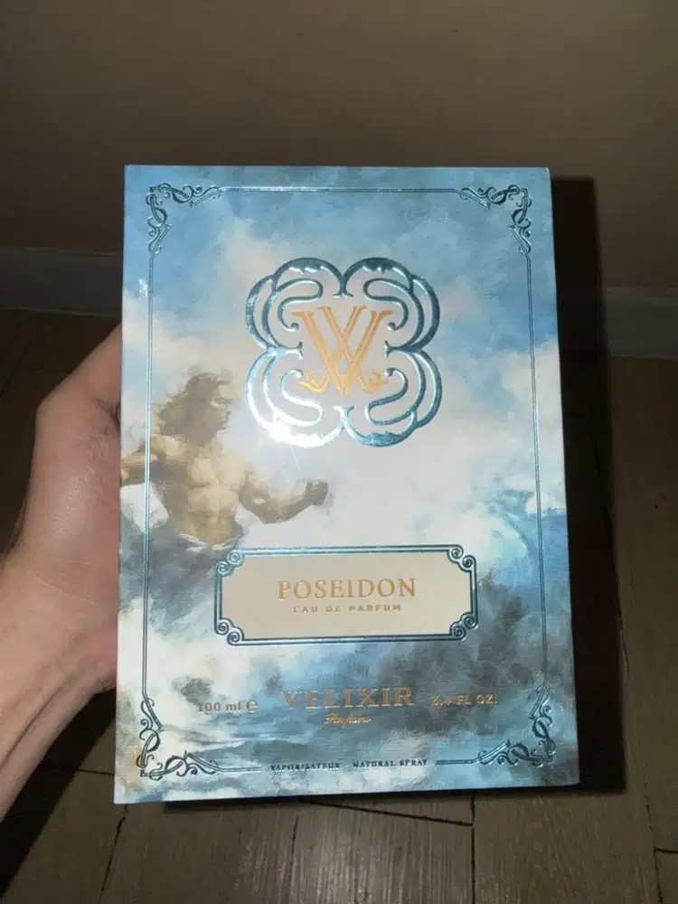 ready parfum velixir poseidon 100ml segel
