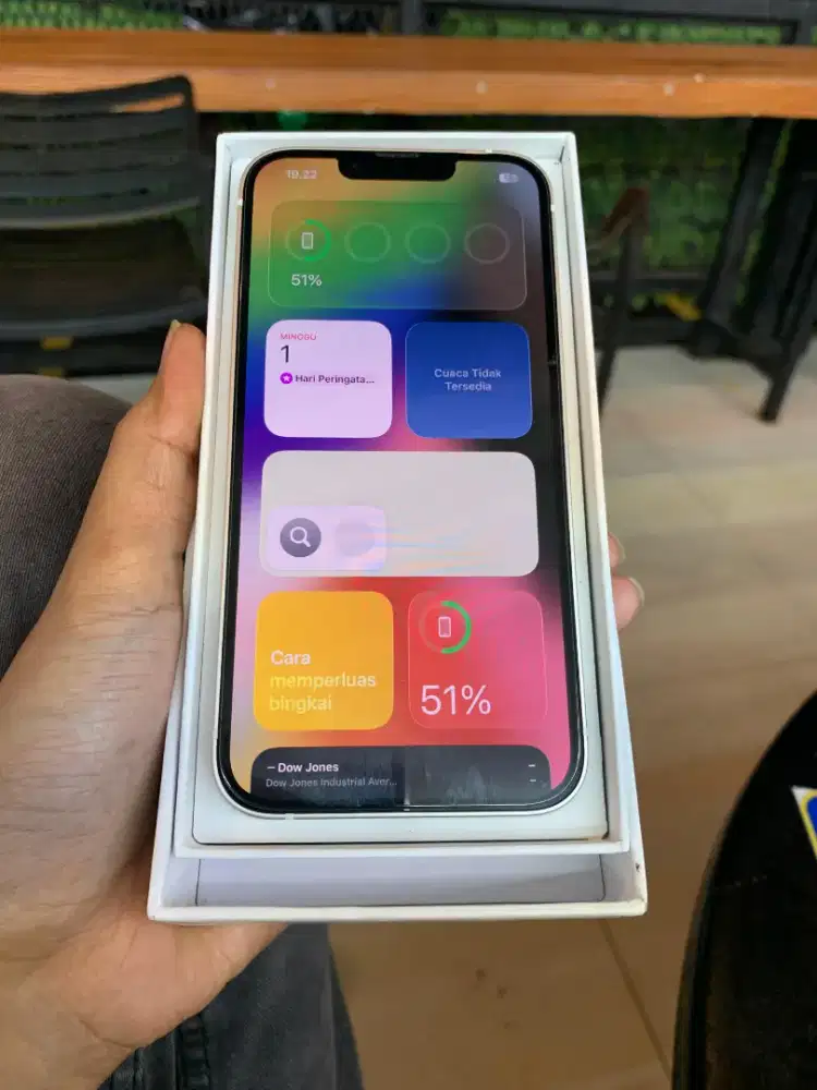 Iphone 13 putih 128 inter