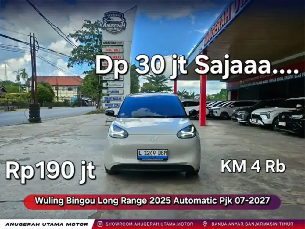 Wuling Binguo EV Long Range 2025 Automatic istimewa