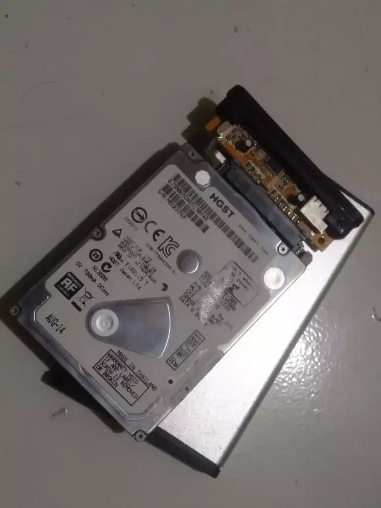 HARDISK 500 GB PLUS CASING EXTERNAL