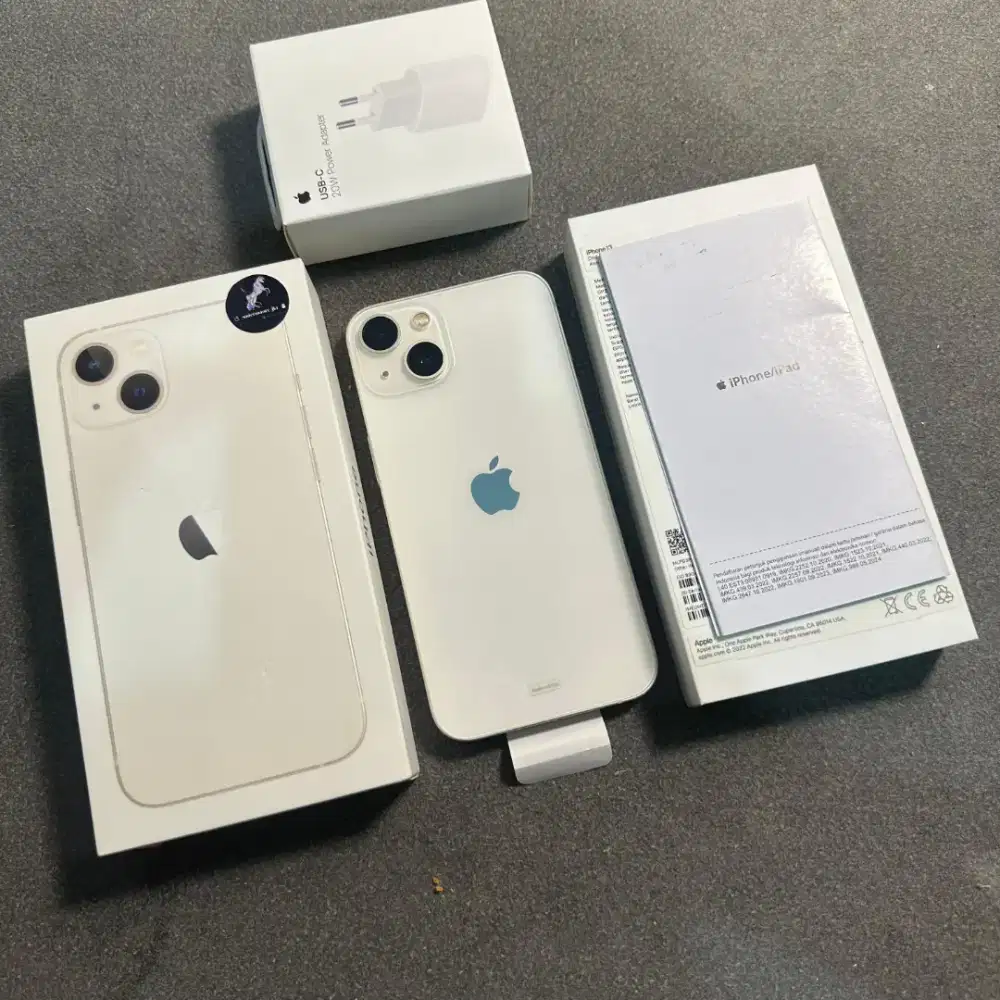 Iphone 13 basic 128 gb starlight ibox plus adapter