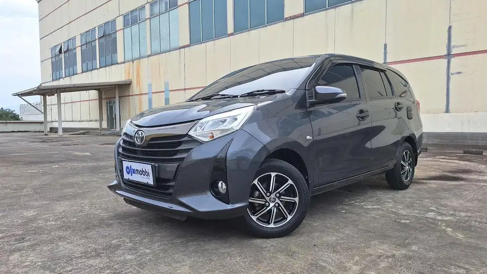 TDP 1 JUTA Toyota Calya 1.2 G Bensin-AT 2021 Abu CSRXB