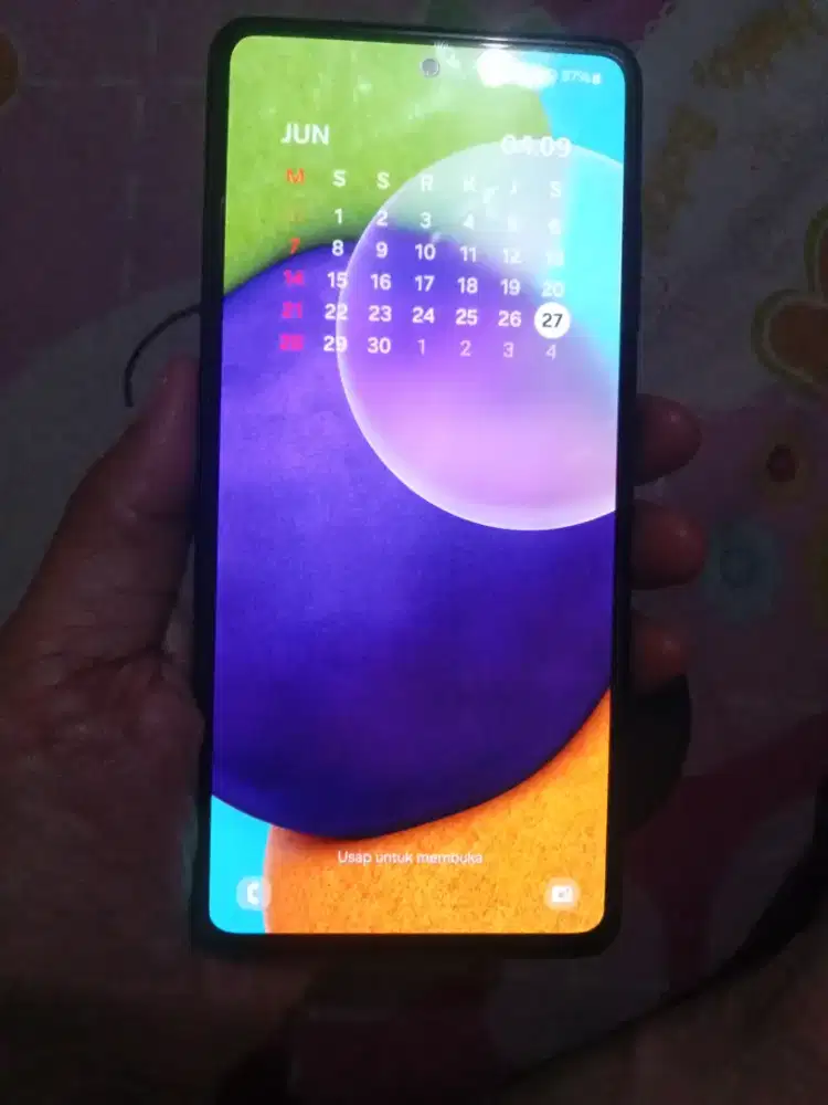 HpSamsung a52 kondisi ngelag