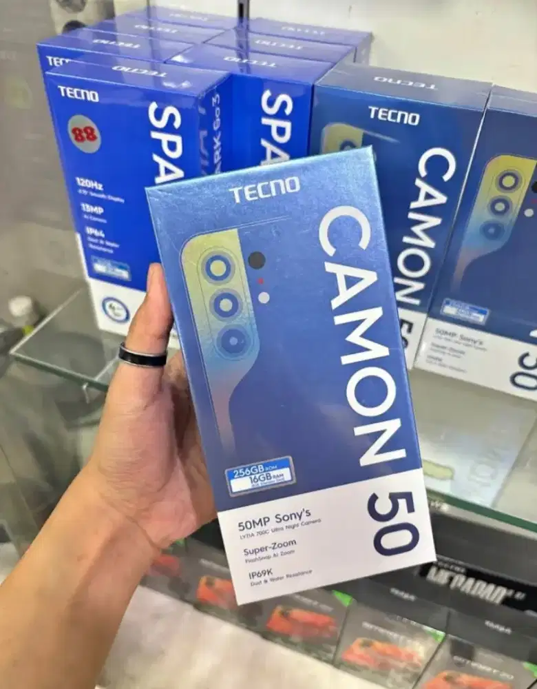 TECNO CAMON 50 8/256 BARU