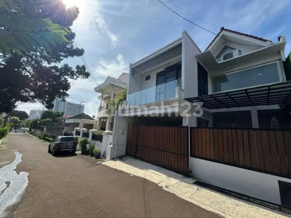 Rumah Furnished Dekat Akses Krl Bintaro Harga Murah