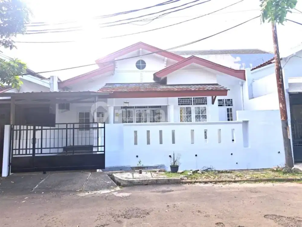 Rumah Satu Lantai Siap Huni Dekat Akses Tol dan KRL Bintaro