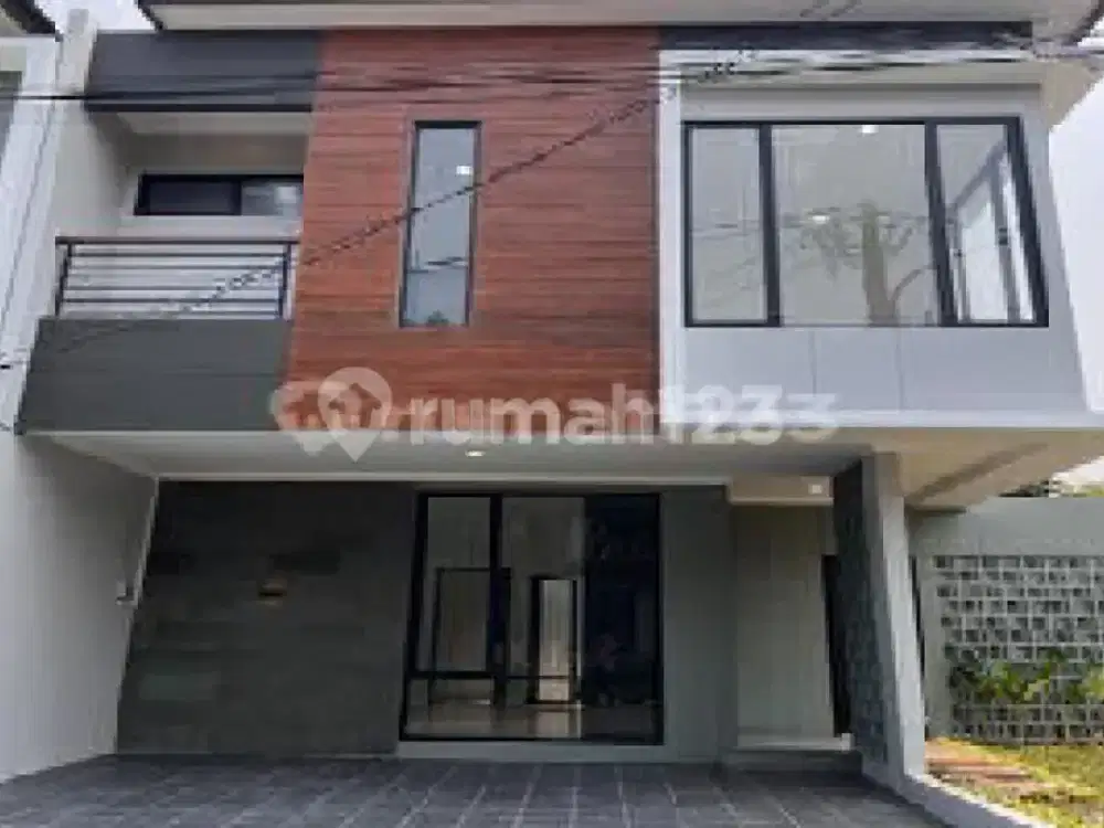 Rumah Hoek Baru Renovasi Dekat Tol dan Fasilitas Umum Bintaro