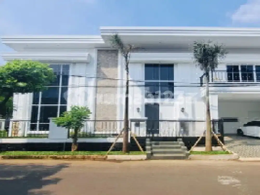 Rumah Modern Hoek Dekat Akses Tol dan Fasilitas Umum Bintaro