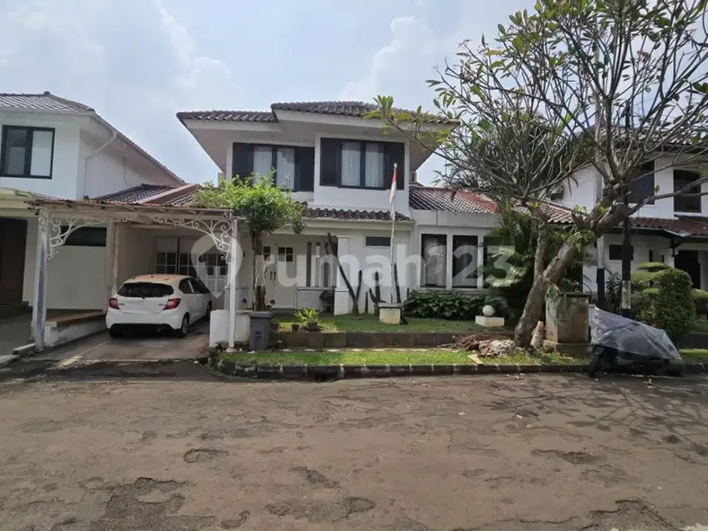 Rumah Dua Lantai Siap Huni di Cluster Bintaro Dekat Akses Tol