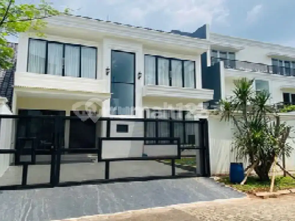 Rumah Bagus Dalam Cluster Depan Taman Dekat Tol Di Bsd