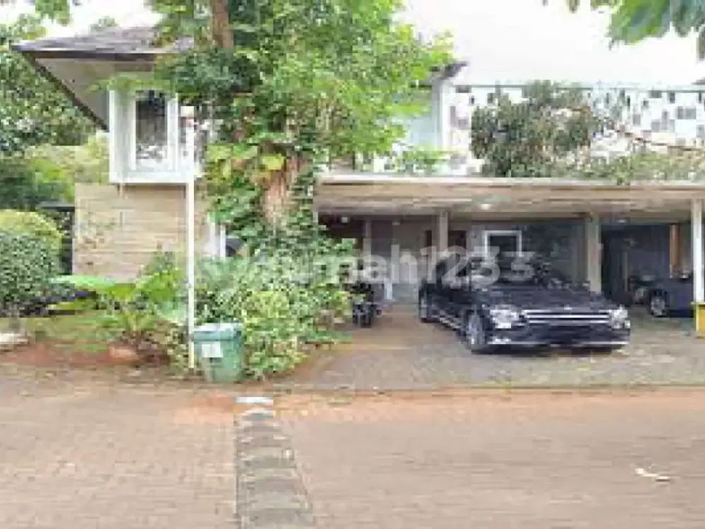 Rumah Hoek Dicluster Siap Huni Dekat Stasiun KRL dan Mall Bintaro