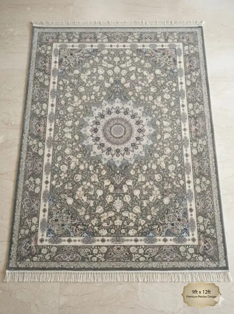 Premium Persian Design Rug – Karpet Pakistan Asli (New/Baru)