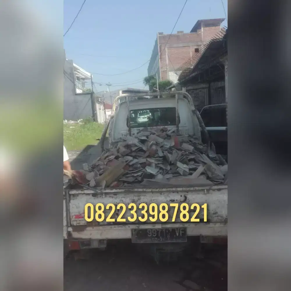 Jasa buang gragal dan sampah bangunan