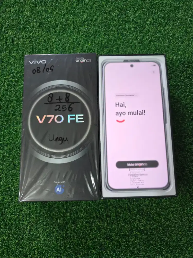 Vivo V70 FE 5G 8/256gb New Cek Unit Blum Terpakai