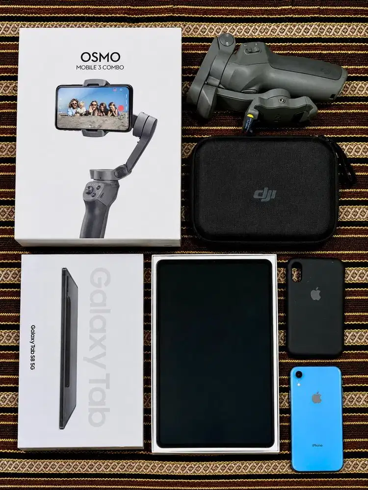 DJI OSMO MOBILE 3 Samsung Galaxy Tab S8 5G 8/128GB iPhone XR 64GB