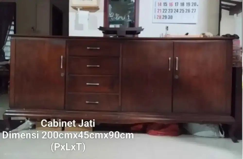 DIJUAL -  Furniture/Mebel Jati & Terawat Bagus (Turun harga)