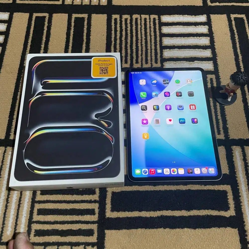 iPad Pro 11 inci 256gb M4 Wifi iBox Black Fullset Ori