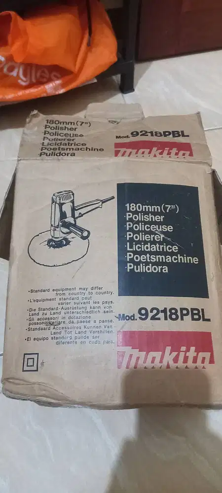 Mesin poles makita like new