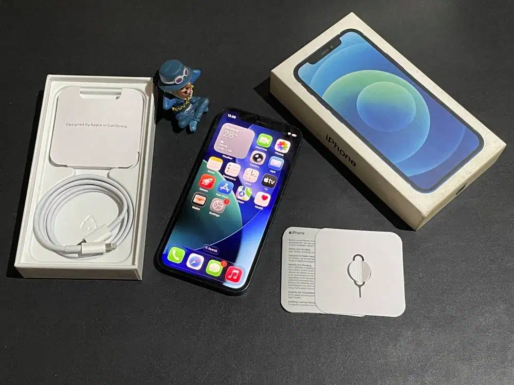 iPhone 12 Mini 128gb Black Bea Cukai Sinyal Permanen Setara iBox