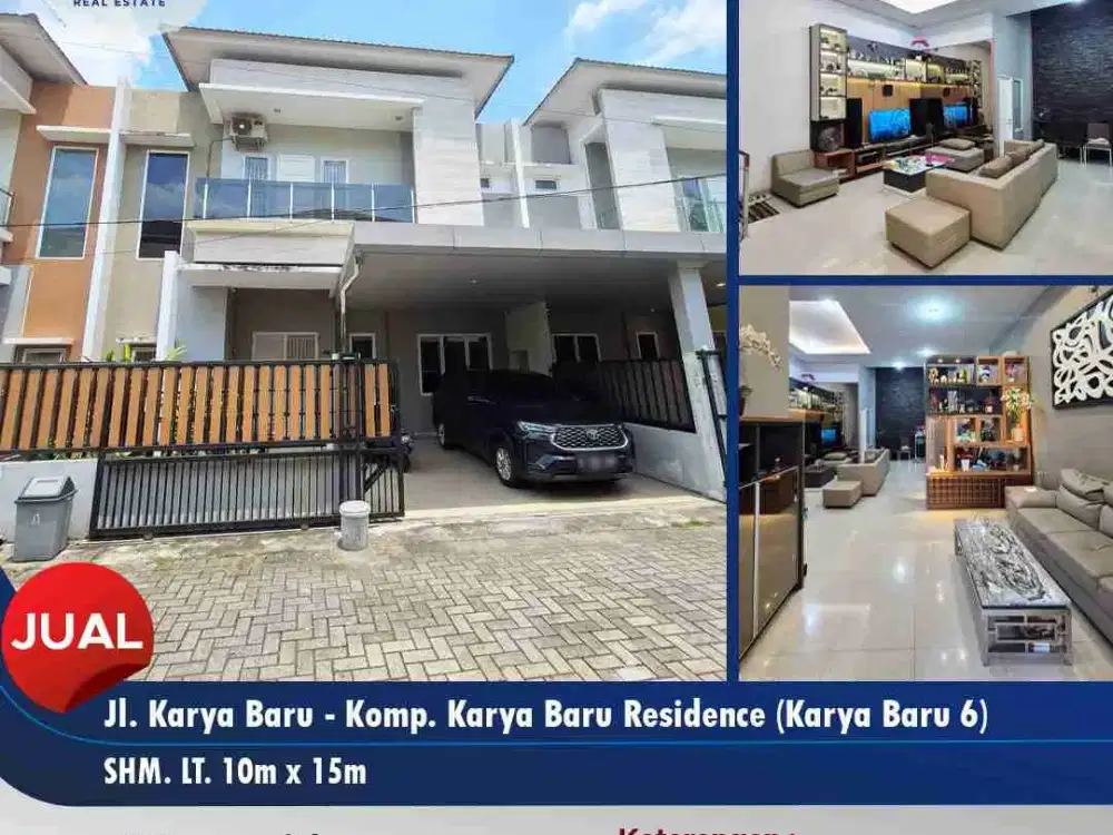 Rumah Fully Furnished 2 Lantai