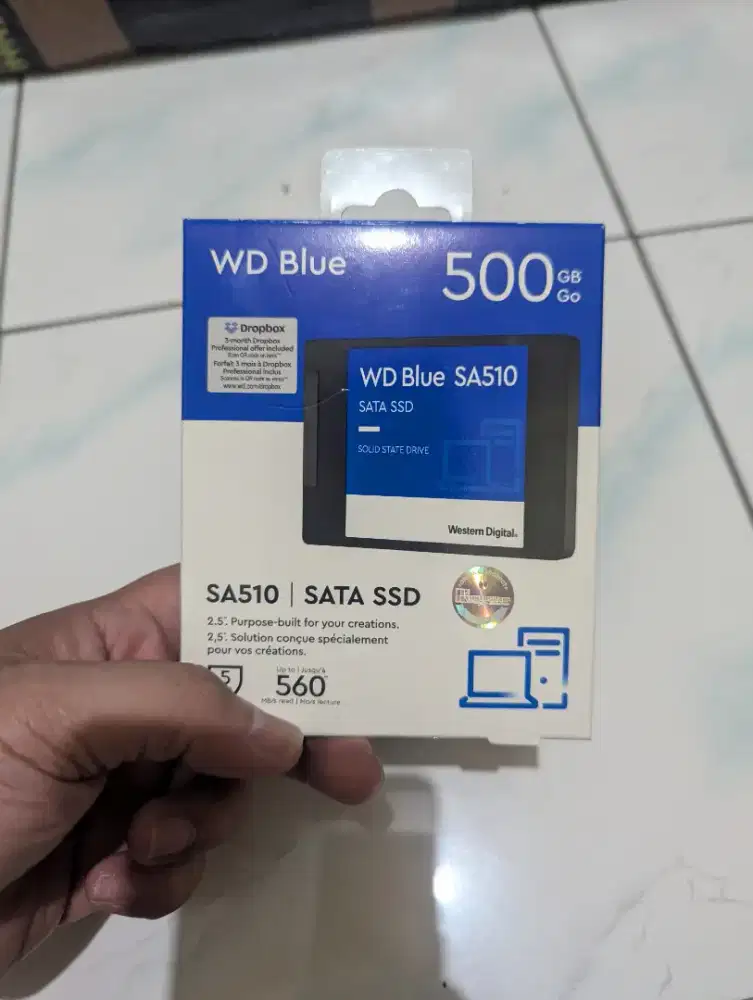 SSD WD Blue SA510 500GB New