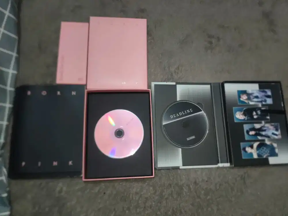 Album blackpink deadline grey&born pink ver pink
