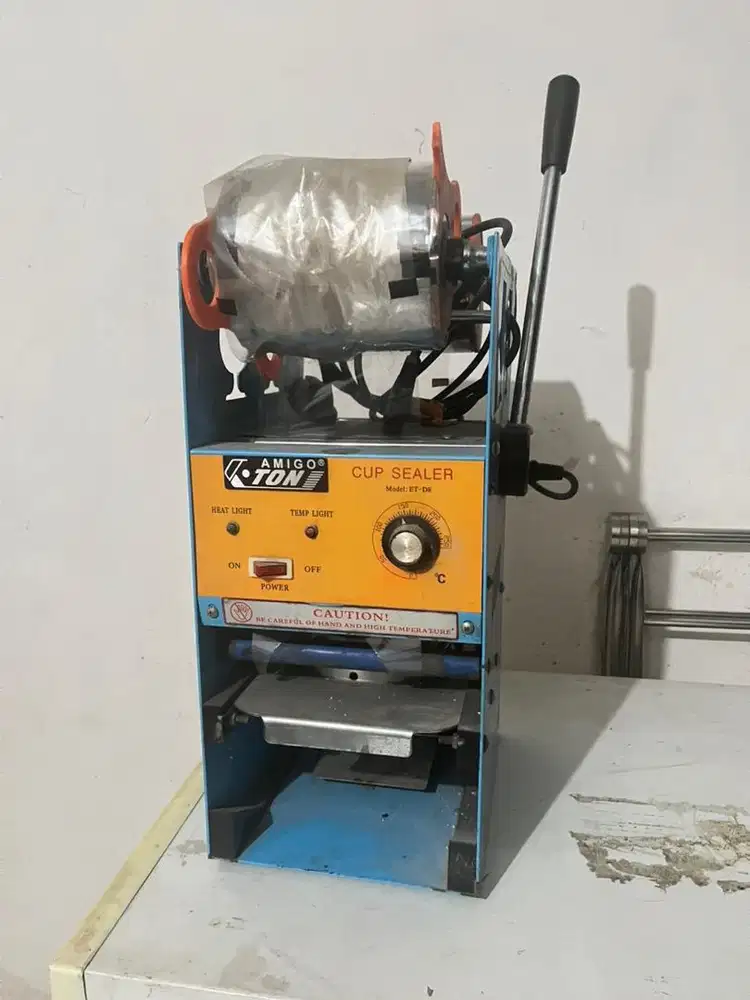 Mesin press cup sealer eton