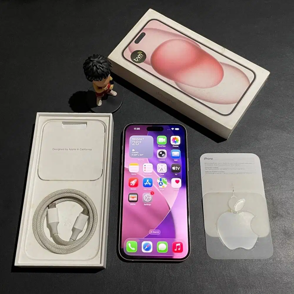iPhone 15 Plus 128gb Pink iBox PA/A Fullset